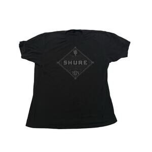 Shure Microphone T-Shirt Size XL Since 1925 - Rare Vintage - Musician ,Recording